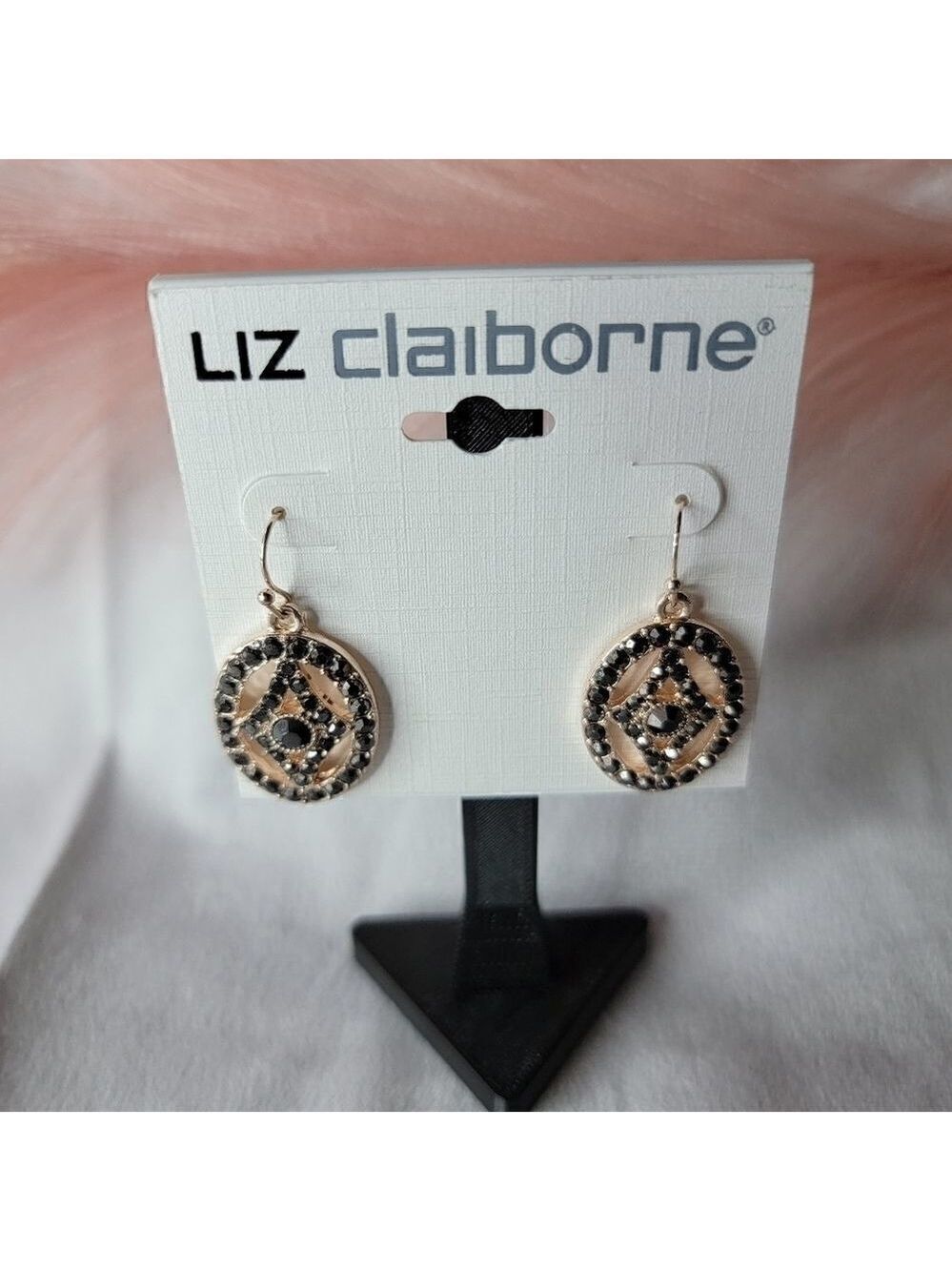 Liz Claiborne Drop and Dangle Earring Set